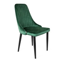 Зеленый стул Louis 44x59x88 см цена и информация | Стулья для кухни и столовой | 220.lv