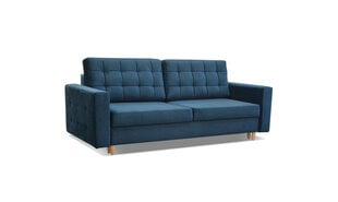 Dīvāns Erica, tumši zils цена и информация | Диваны | 220.lv