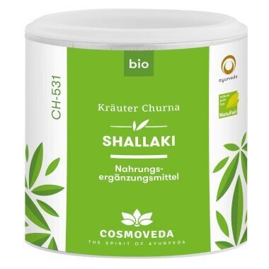 Shallaki (Šķiedrainā Bosvēlija) pulveris, organiskais, 100 g цена и информация | Tējas un ārstniecības augi | 220.lv
