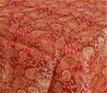 Lina galdauts, sarkanā krāsā, 140x100 cm. cena un informācija | Galdauti, salvetes | 220.lv