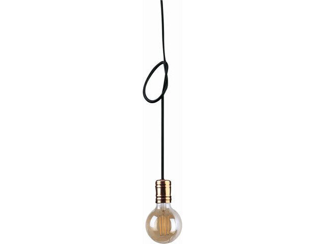 Nowodvorski Lighting piekaramā lampa Cable black-copper I 9747 cena un informācija | Piekaramās lampas | 220.lv