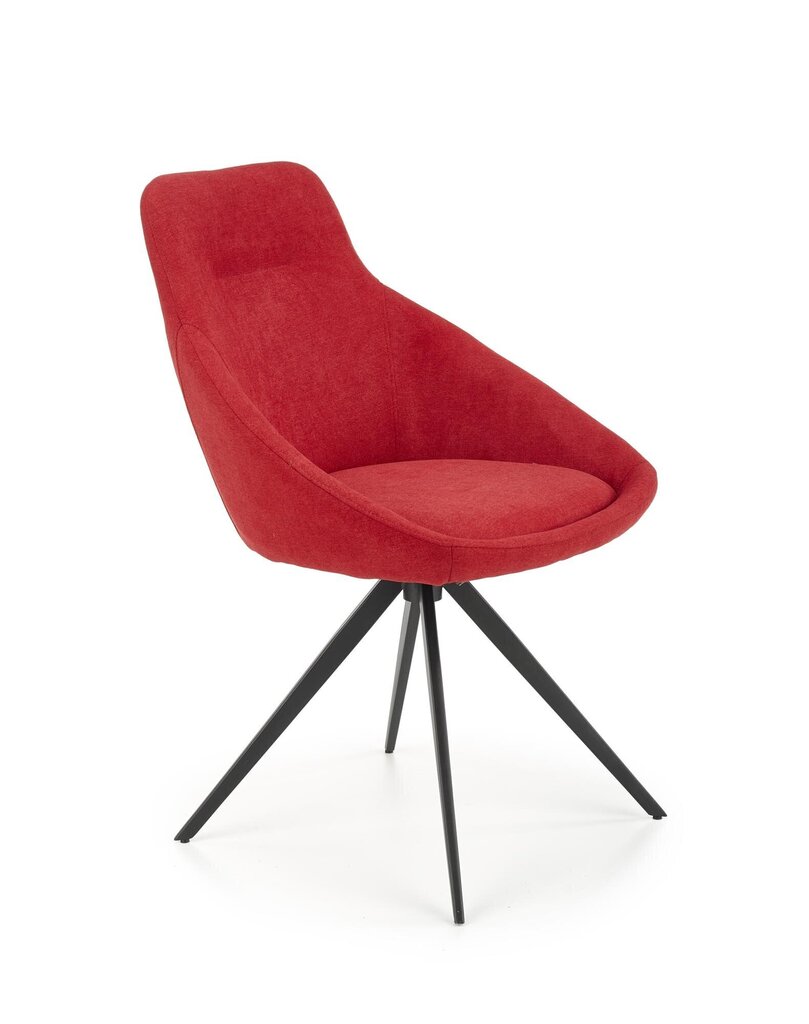 2-u krēslu komplekts Halmar K431, sarkans цена и информация | Virtuves un ēdamistabas krēsli | 220.lv