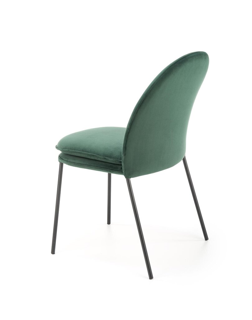 4-u krēslu komplekts Halmar K443, zaļš cena un informācija | Virtuves un ēdamistabas krēsli | 220.lv