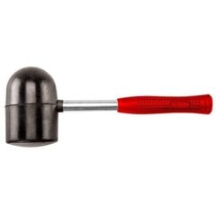 90 mm / 1250 g gumijas āmurs, metāla rokturis cena un informācija | Rokas instrumenti | 220.lv