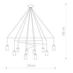 Nowodvorski Lighting подвесной светильник Imbria White X 9678 цена и информация | Люстры | 220.lv