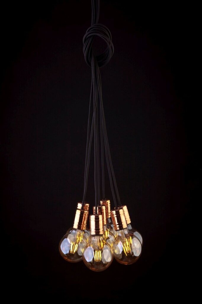 Nowodvorski Lighting piekaramā lampa Cable black-copper VII 9746 cena un informācija | Piekaramās lampas | 220.lv