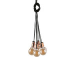 Nowodvorski Lighting piekaramā lampa Cable black-copper VII 9746