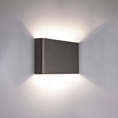 Nowodvorski Lighting sienas lampa Haga Graphite 9710 цена и информация | Настенные светильники | 220.lv