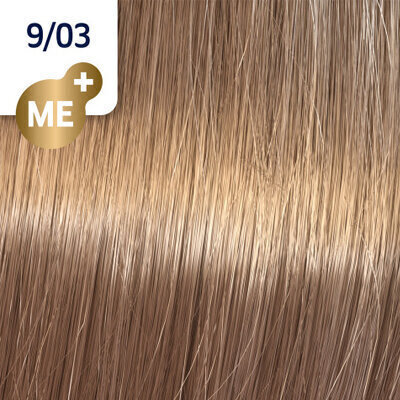 Matu krāsa Wella Koleston Perfect Me+ 7.01, 60 ml, 7/03 цена и информация | Matu krāsas | 220.lv