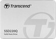 Transcend TS2TSSD220Q cena un informācija | Iekšējie cietie diski (HDD, SSD, Hybrid) | 220.lv