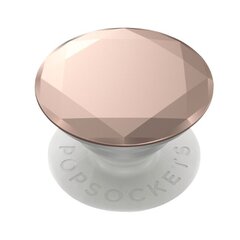 Popsocket PopGrip (Oriģināls) Izvelkams Pirkstu Fiksējošs Telefona Turētājs ar maināmo TOP daļu Metallic Diamond Rose Gold cena un informācija | Mobilo telefonu aksesuāri | 220.lv