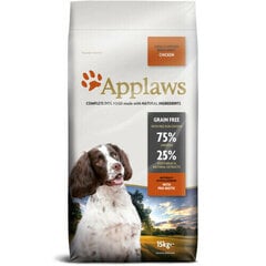Applaws сухой корм для взрослых собак мелких и средних пород, 15 кг цена и информация | Applaws Товары для животных | 220.lv