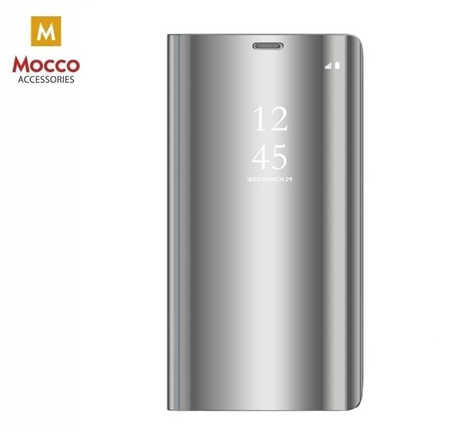 Mocco Clear View Cover Case Grāmatveida Maks Telefonam Samsung Galaxy A02S Sudraba cena un informācija | Telefonu vāciņi, maciņi | 220.lv