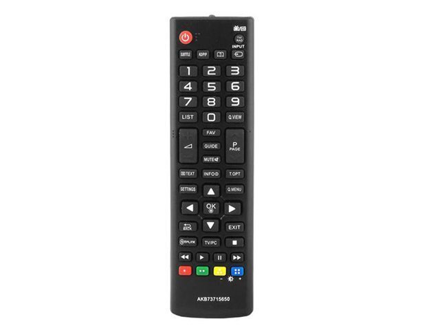 HQ LXP5650 LG TV Tālvadības pults LCD / LED / AKB73715650 / Melna cena un informācija | Televizoru un Smart TV aksesuāri | 220.lv
