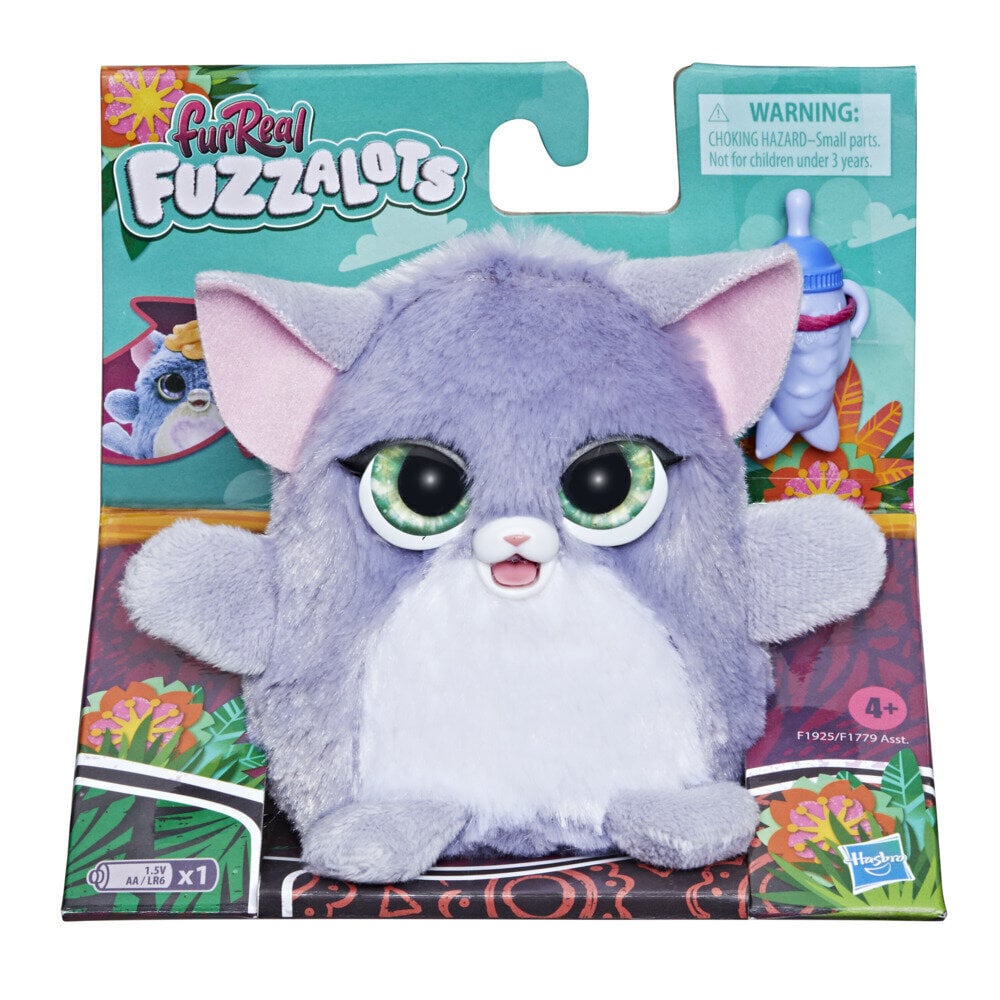 FURREAL Interaktīvs plīša lolojumdzīvnieks "Fuzzalots" 12,7 cm cena un informācija | Mīkstās (plīša) rotaļlietas | 220.lv