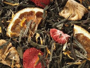 Zaļā un baltā tēja "Strawberry/Pineapple" ar zemeņu & ananāsu garšu, 100 g цена и информация | Чай | 220.lv