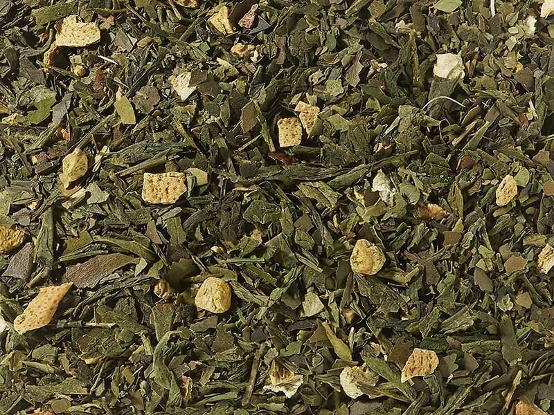 Fresh Green Morning Lemon Ginger zaļā tēja ar citrona un ingvera aromātu, 100 g cena un informācija | Tēja | 220.lv