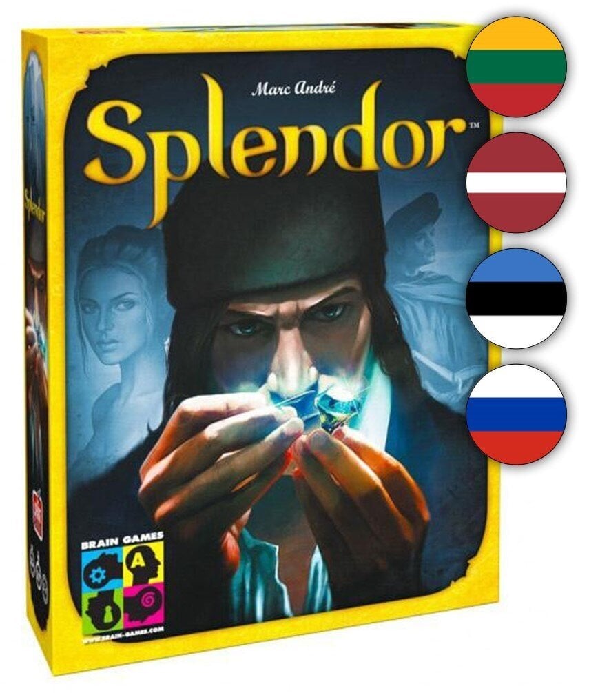 Galda spēle Brain Games Splendor, LT, LV, EE, RU цена и информация | Galda spēles | 220.lv