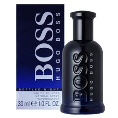 Vīriešu smaržas Boss Bottled Night Hugo Boss EDT: Tilpums - 30 ml cena un informācija | Vīriešu smaržas | 220.lv