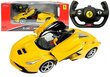 Automobilis Ferrari Rastar ar tālvadības pulti 1:14, dzeltens цена и информация | Rotaļlietas zēniem | 220.lv