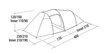 Telts Easy Camp Magnetar 400, zaļa cena un informācija | Teltis | 220.lv
