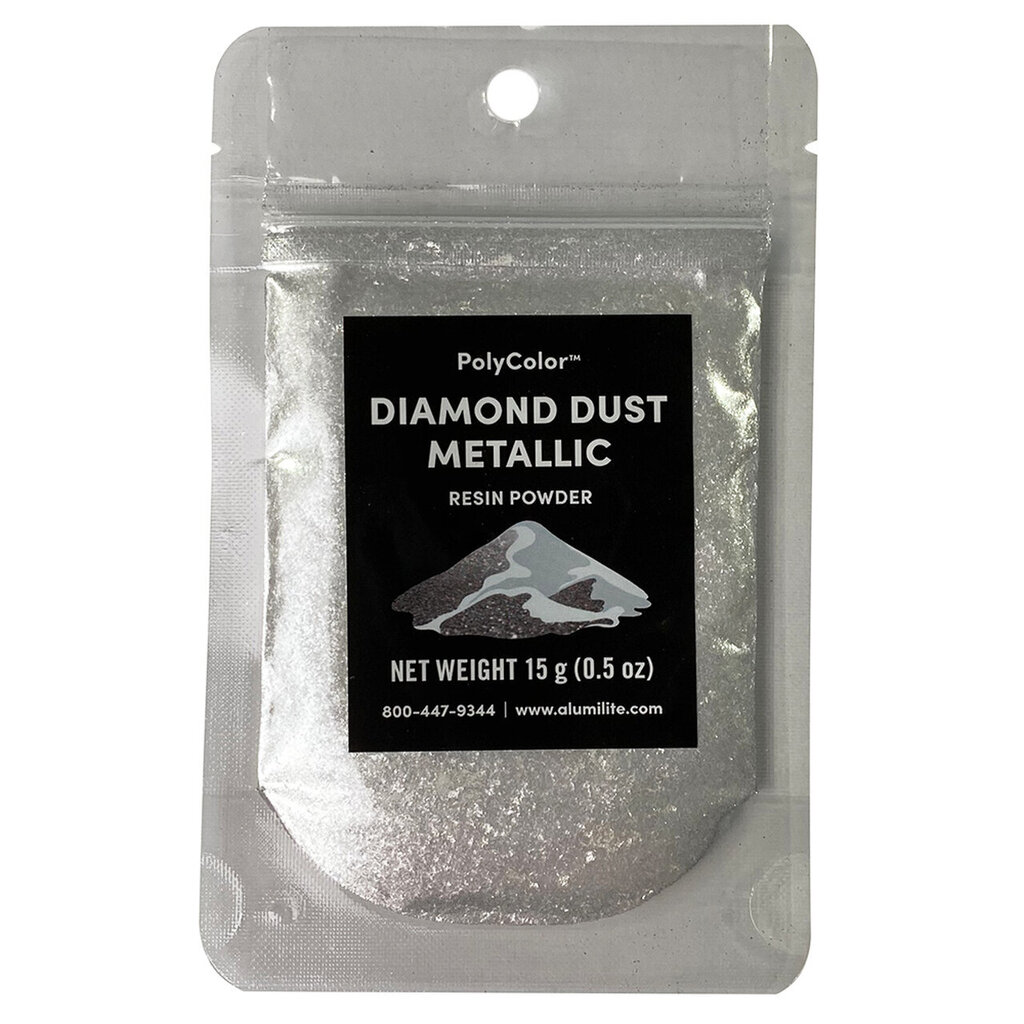 PolyColor perlamutra pigments Diamond Dust Metallic 15g cena un informācija | Modelēšanas un zīmēšanas piederumi | 220.lv