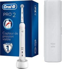 Oral-B Pro 2 2500 White цена и информация | Электрические зубные щетки | 220.lv