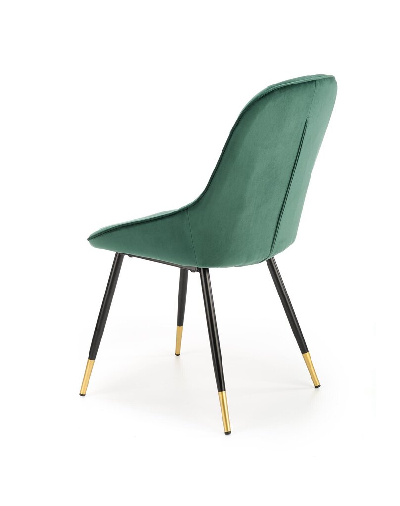 2-u krēslu komplekts Halmar K437, zaļš цена и информация | Virtuves un ēdamistabas krēsli | 220.lv