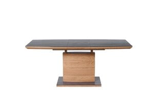 Выпадающий стол Halmar Concord, серый/коричневый цена и информация | Кухонные и обеденные столы | 220.lv