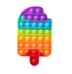 Развивающая игрушка POP IT - Мороженое - радуга цена и информация | Настольная игра | 220.lv