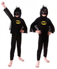 Bērnu kostīms "Betmens" AZ1200 cena un informācija | Karnevāla kostīmi, maskas un parūkas | 220.lv
