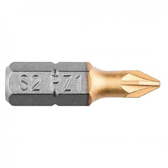 Skrūvgriežu uzgaļi PZ1 x 25 mm, 2 gab. цена и информация | Rokas instrumenti | 220.lv