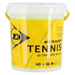 Теннисный мяч Dunlop TRAINING pressure-less 60-bucket цена и информация | Товары для большого тенниса | 220.lv