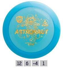 Disku golfa disks DISCMANIA Distance Driver PREMIUM ASTRONAUT 12/6/-4/1, zils цена и информация | Диск-гольф | 220.lv