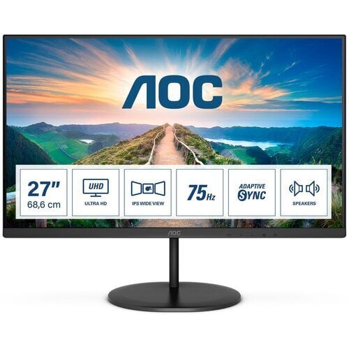 AOC U27V4EA cena un informācija | Monitori | 220.lv