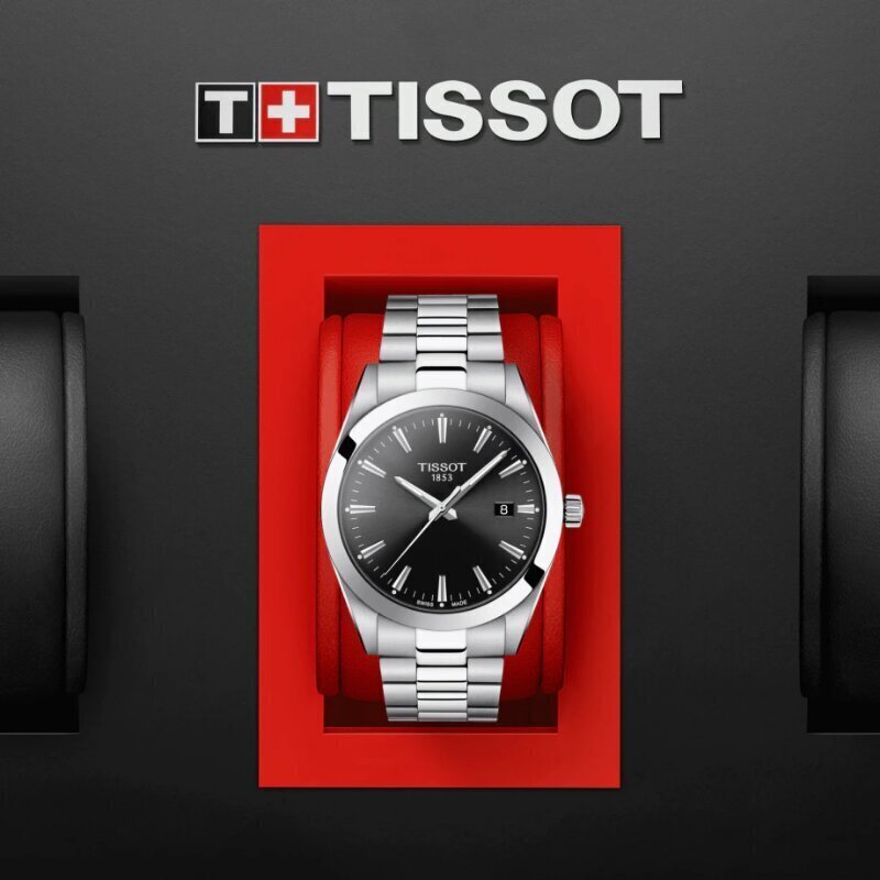 Vīriešu pulkstenis Tissot T-Classic Gentlemen T127.410.11.051.00 цена и информация | Vīriešu pulksteņi | 220.lv