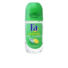 Rullīša dezodorants Karību citrons Fa, 50 ml cena un informācija | Dezodoranti | 220.lv