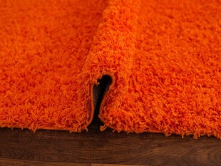 Paklājs Shaggy Orange, oranžs, 80 x 150 cm цена и информация | Коврики | 220.lv