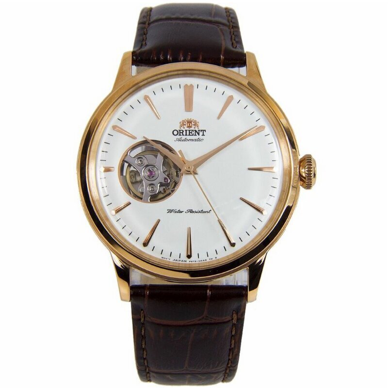 Vīriešu pulkstenis Orient Classic-Elegant Open Heart Automatic RA-AG0003S10B cena un informācija | Vīriešu pulksteņi | 220.lv
