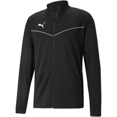 Sporta džemperis vīriešiem, Puma teamRise Training Poly Jacket 657392 03, melns cena un informācija | Sporta apģērbs vīriešiem | 220.lv
