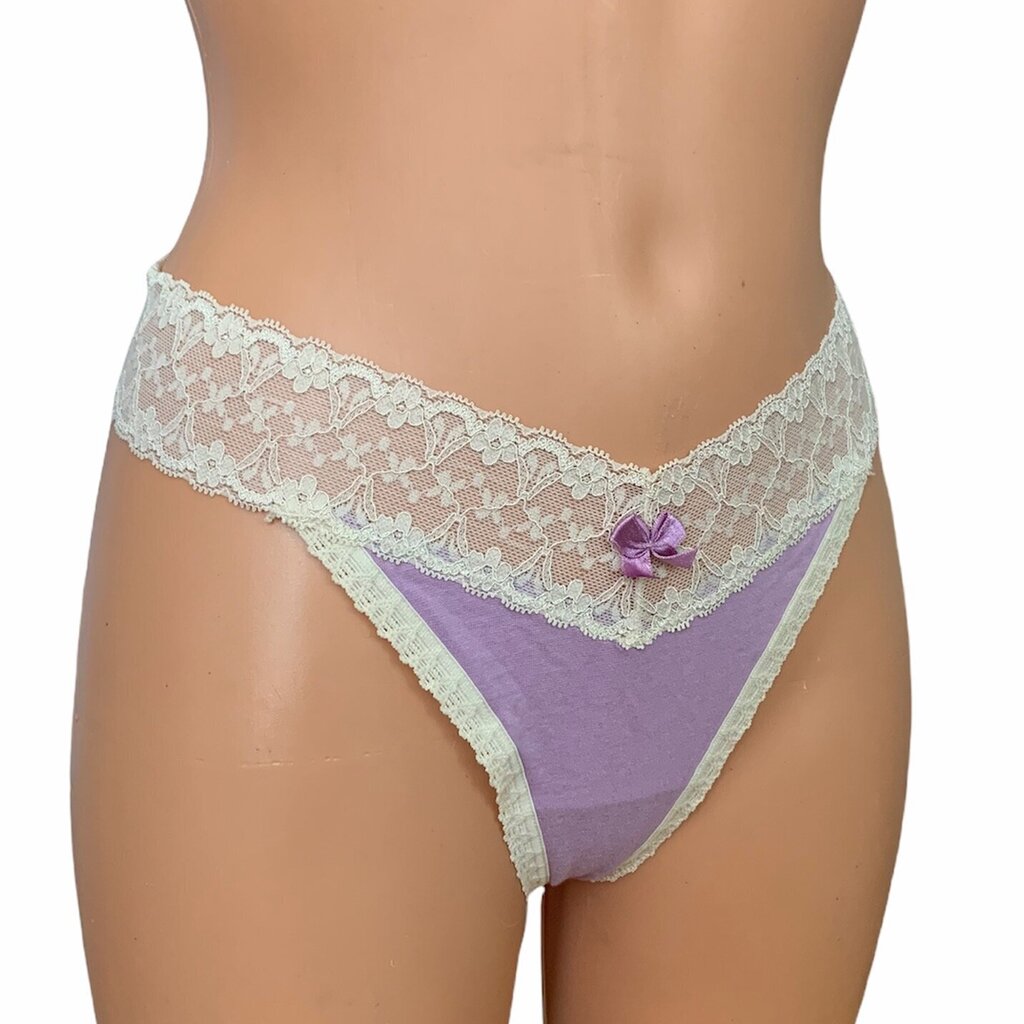 Biksītes komplekts Hunkemoller Mulee grey Lavender herb цена и информация | Sieviešu biksītes | 220.lv