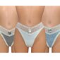 Biksītes komplekts Hunkemoller Vintage grey Mulee grey Dreams ultra white цена и информация | Sieviešu biksītes | 220.lv