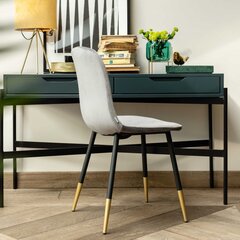 Серый стул Noir 44x52x85см цена и информация | Стулья для кухни и столовой | 220.lv
