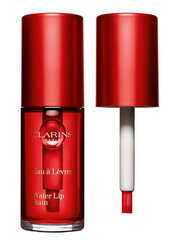 Блеск для губ Clarins Water Lip Stain 03 Water Red, 7 мл цена и информация | Помады, бальзамы, блеск для губ | 220.lv