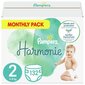 Pampers Harmonie, 2. Izmērs, 132 Autiņbiksītes,4kg-8kg cena un informācija | Autiņbiksītes | 220.lv