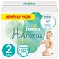 Pampers Harmonie, 2. Izmērs, 132 Autiņbiksītes,4kg-8kg cena un informācija | Autiņbiksītes | 220.lv