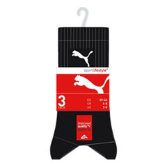 Спортивные носки Puma SPORT Чёрный: Размер обуви - 43-46 цена и информация | Другие товары для волейбола | 220.lv