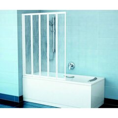 Стенка для ванной VS5, Ravak, Размеры: 113,5 Стекло: Rain цена и информация | Принадлежности для ванн и душевых кабин | 220.lv