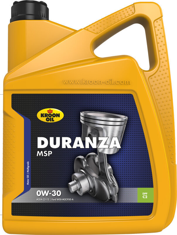 Kroon-Oil Duranza MSP 0W-30 eļļa, 5 L цена и информация | Motoreļļas | 220.lv