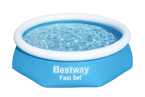 Бассейн Bestway Fast Set, 244x61 см, без фильтра цена и информация | Бассейны | 220.lv